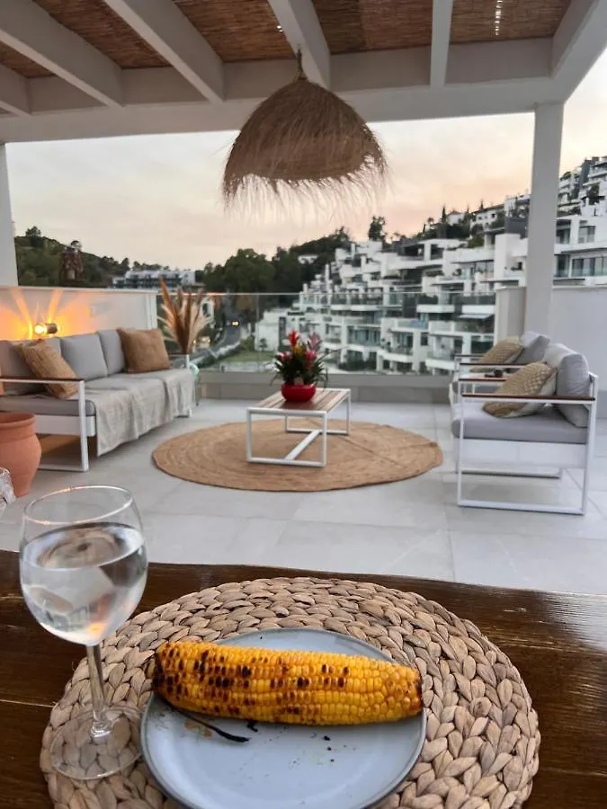 Tropical Penthouse With Big Roof Terrace Apartment Malaga