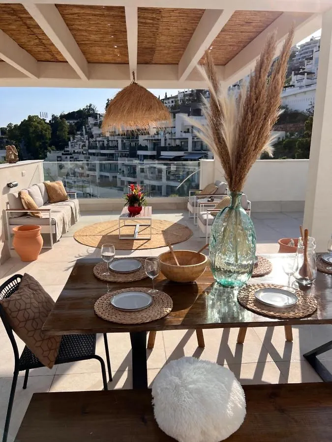 Tropical Penthouse With Big Roof Terrace Apartment Malaga